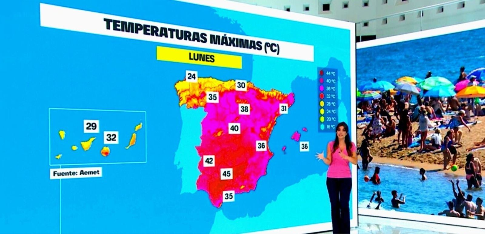 Información meteorológica en La Sexta