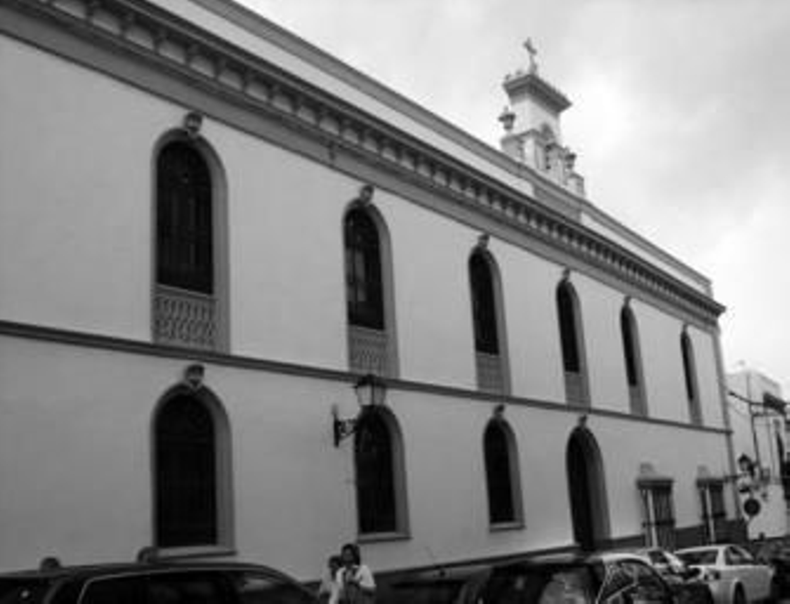 Una imagen de cómo ha quedado el edificio del Hospital de la Santa Caridad de Lebrija.