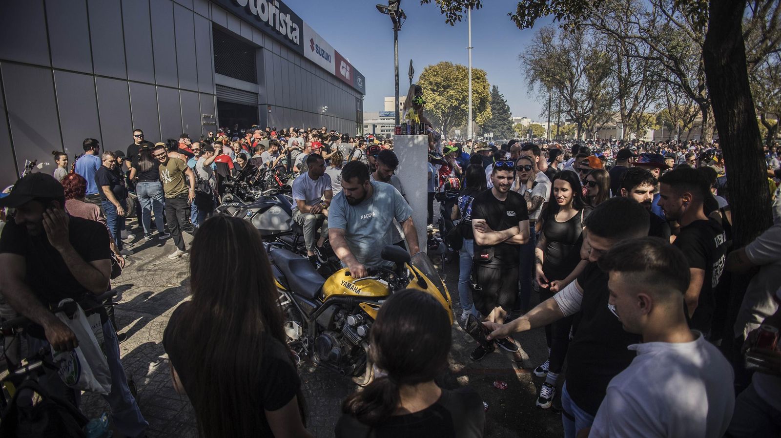 Búscate en el ambiente motero del sábado del Gran Premio de Jerez 2025