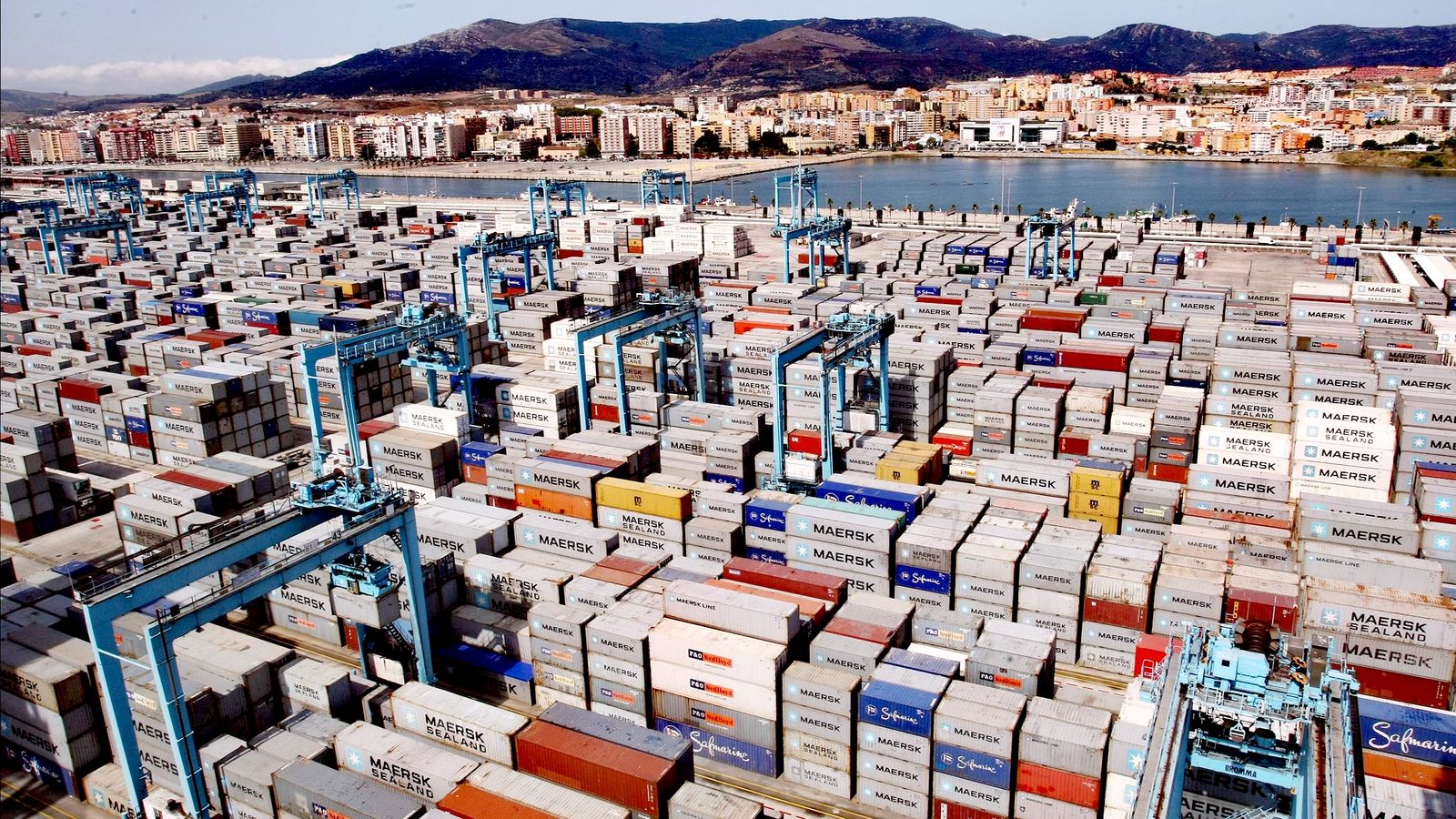 INSTALACIONES DE APM TERMINALS EN EL PUERTO DE ALGECIRAS.