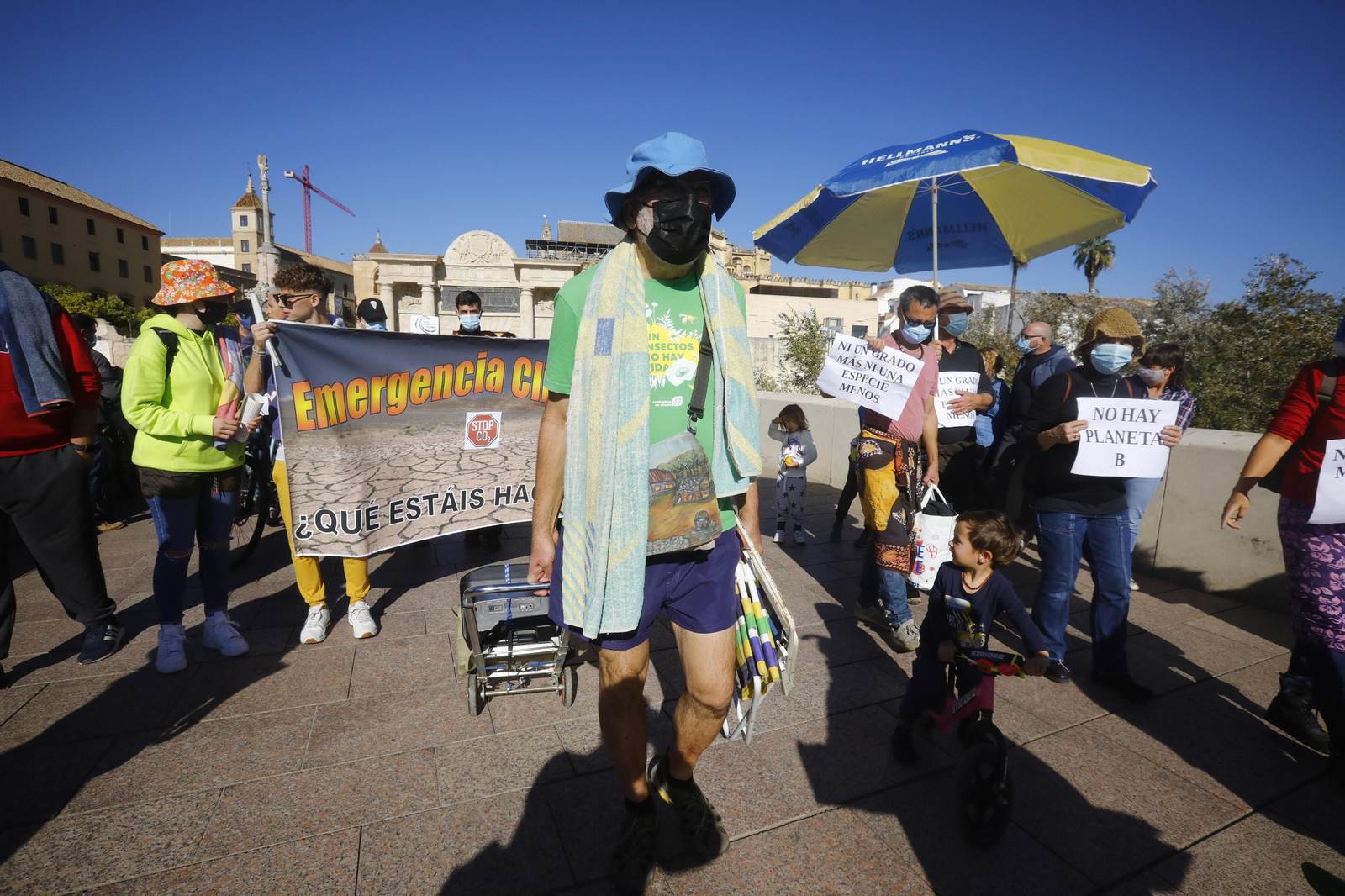 Así ha sido la manifestación por el clima en Córdoba