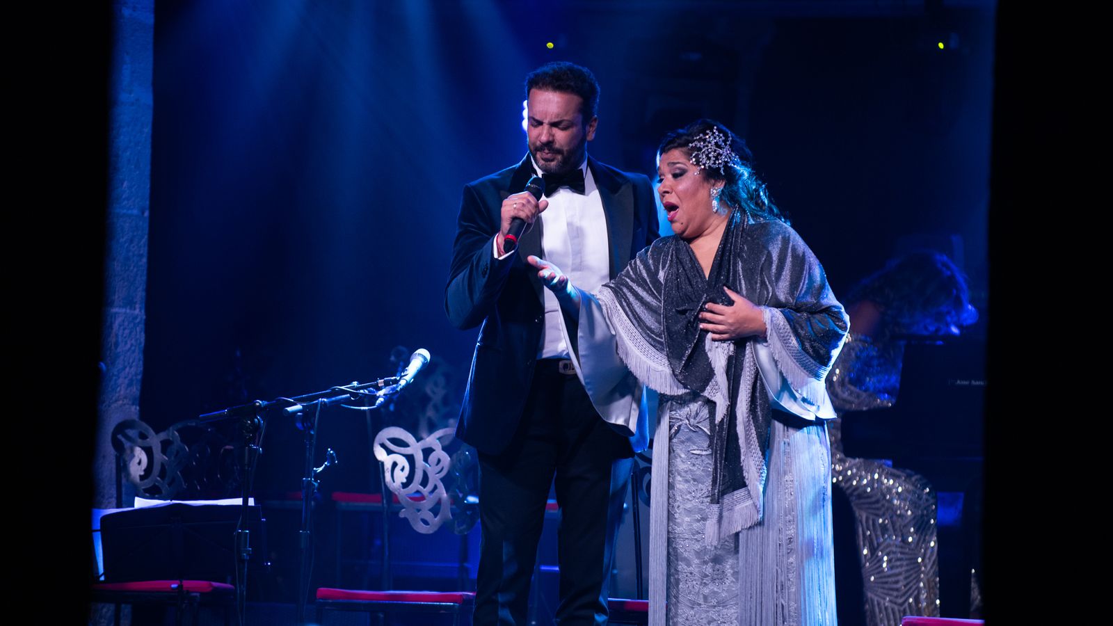 La Macanita y Jesús Méndez, en González Byass.