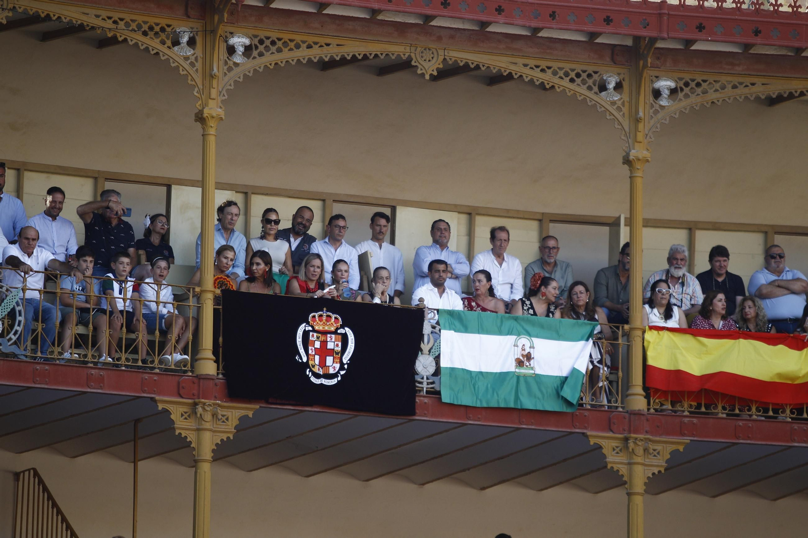Las mejores imágenes de los toreros Fortes, Juan Ortega y David de Miranda en la Feria de Almería 2025