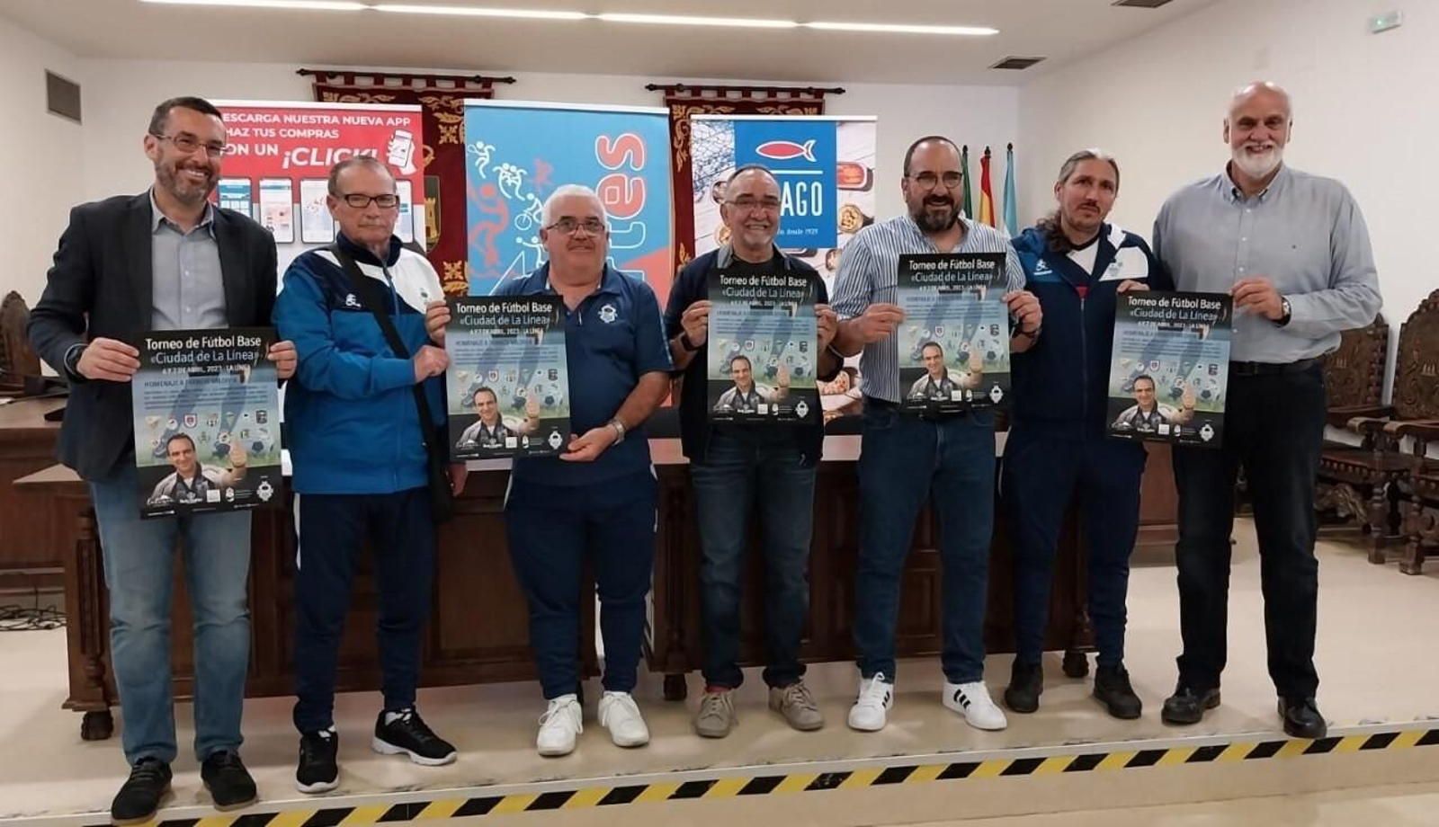 La presentación del torneo en memoria de Francis Valdivia.