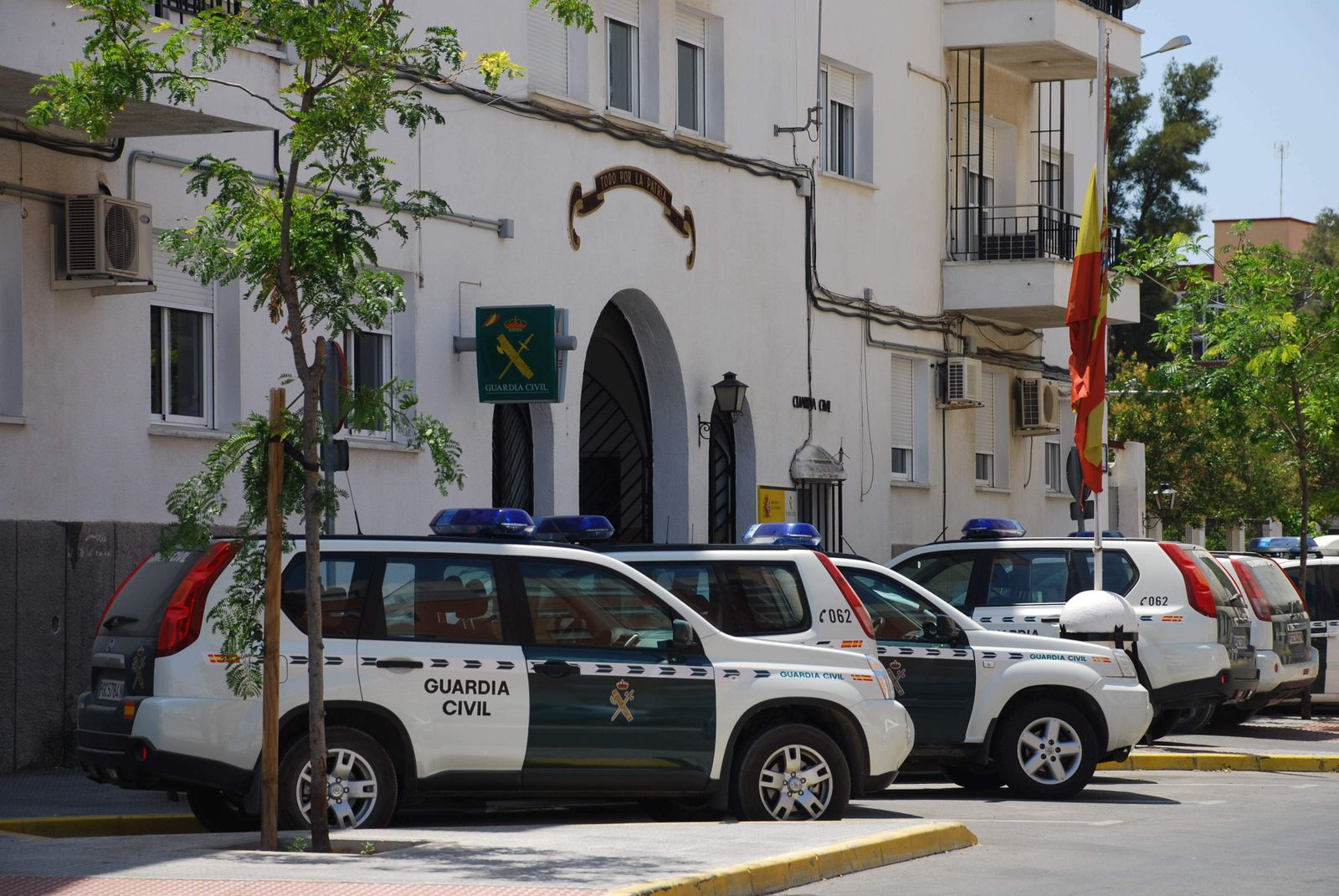 Cuartel de la Guardia Civil en Chiclana.