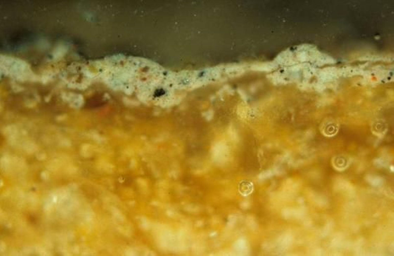 Cristo de la Misericordia (estratigrafía).

Foto: IAPH/Eugenio Fernández