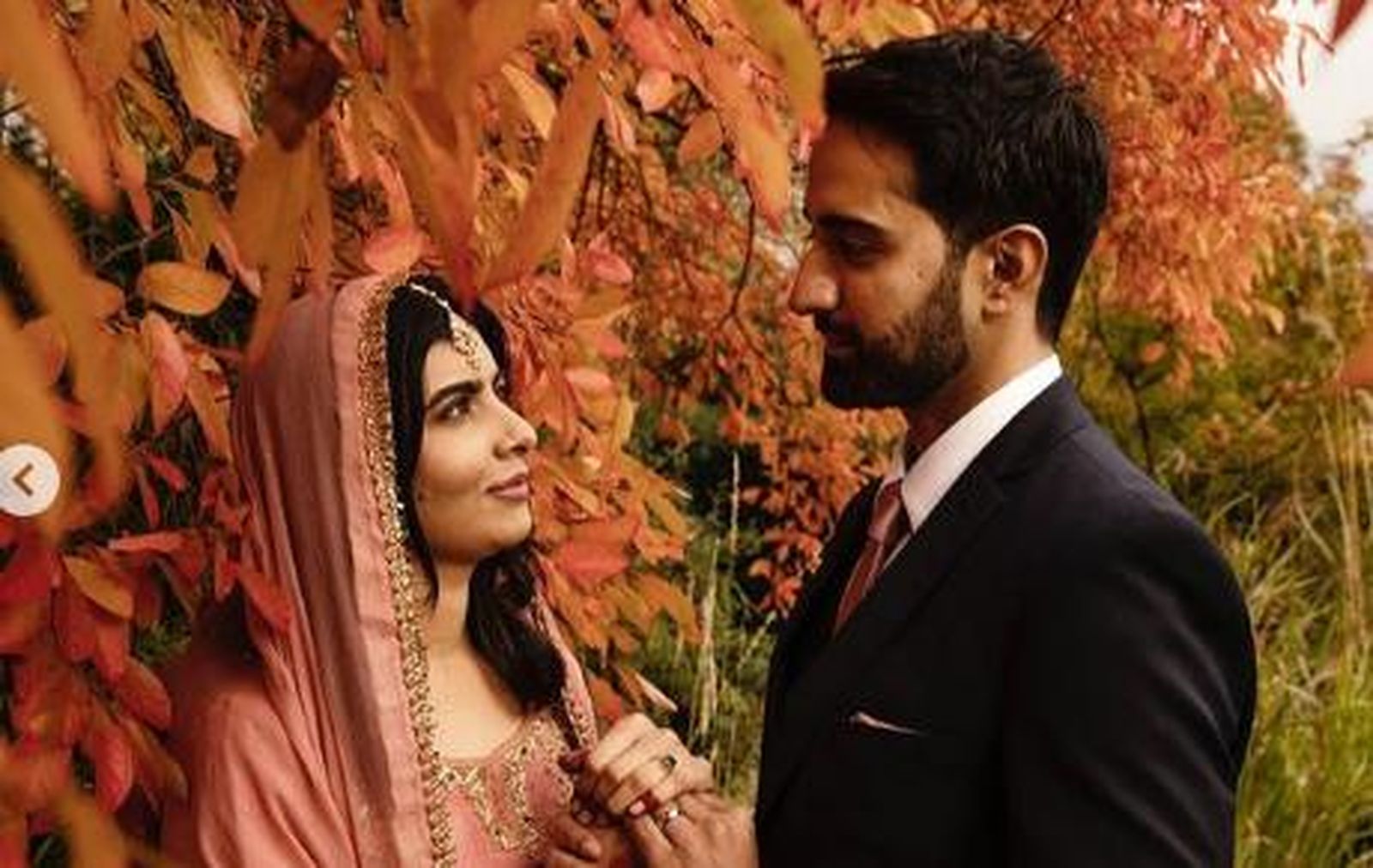 La premio nobel de la paz Malala Yousafzai se casa por sorpresa