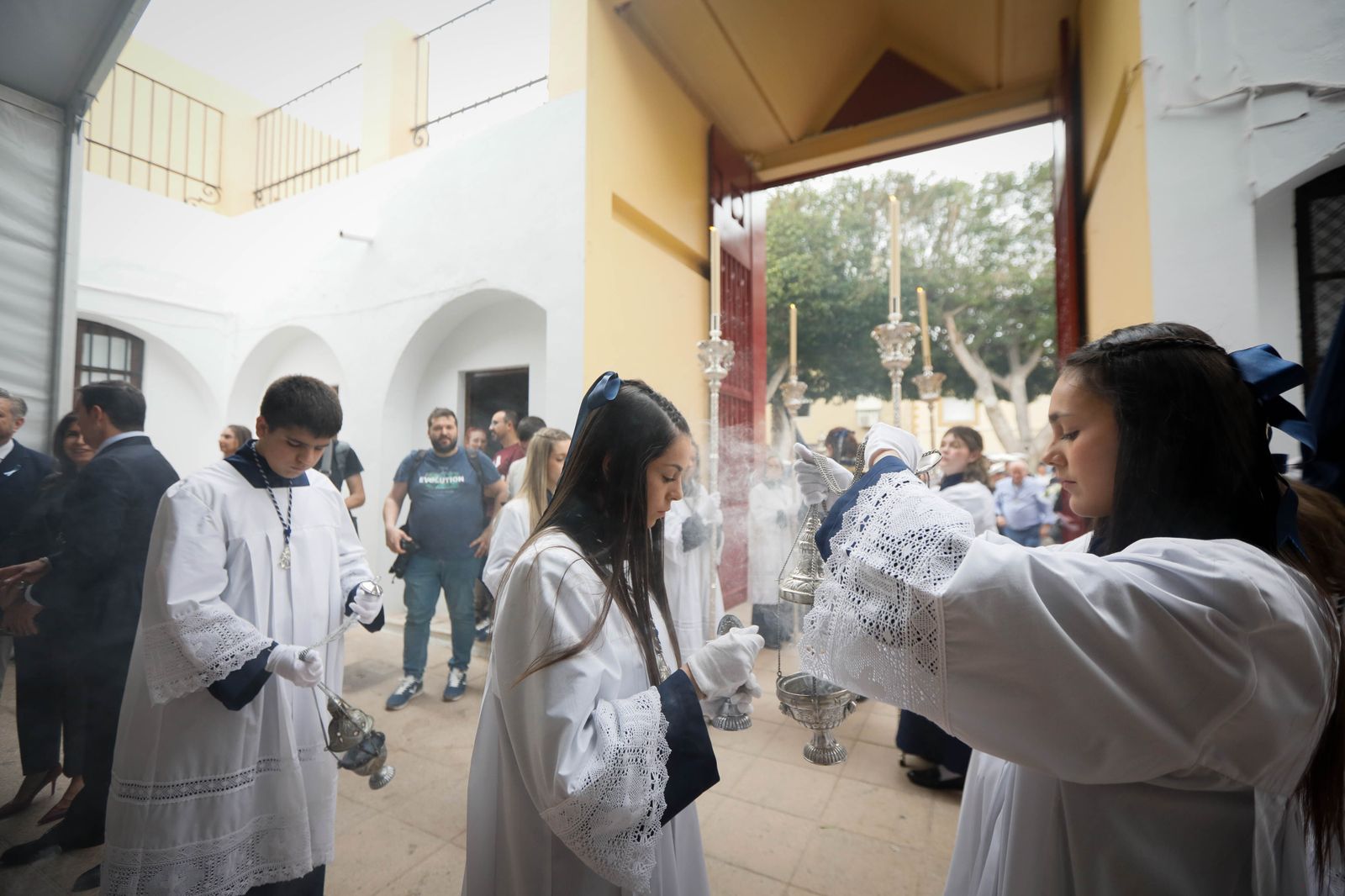 Mira como la cena sale a las calles de Almería tras las lluvias