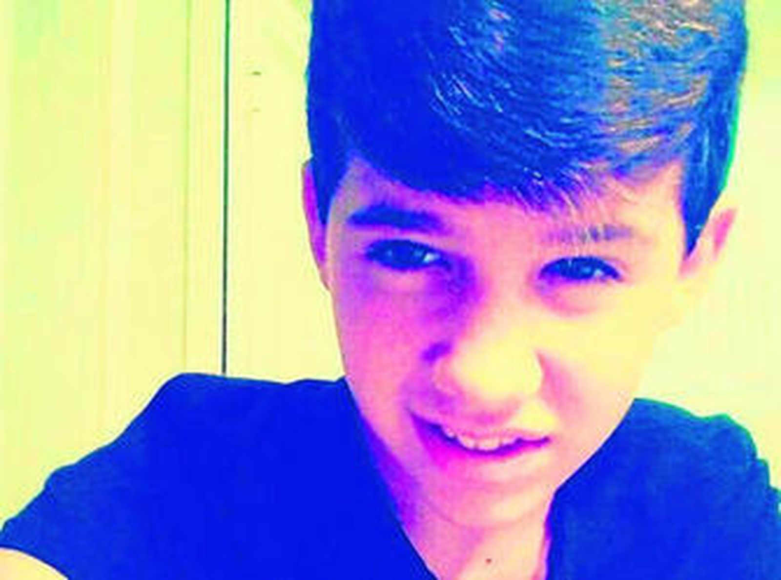 El adolescente desaparecido, en una imagen reciente.