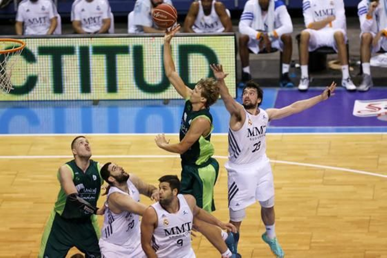 Las imágenes del Unicaja-Real Madrid