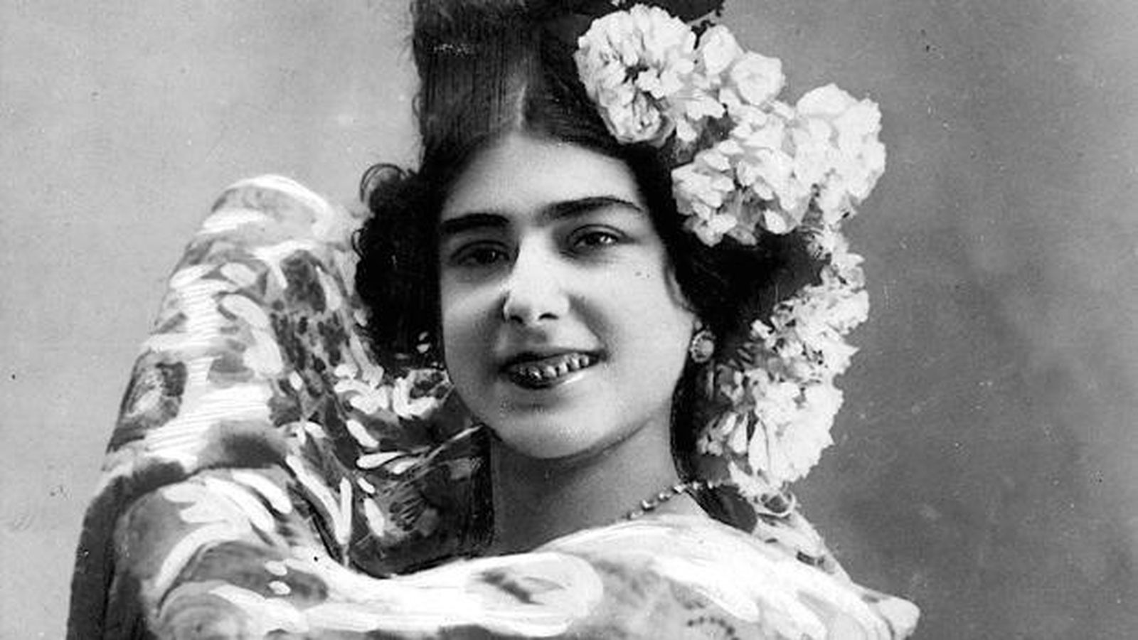 Pastora Imperio en una foto de archivo