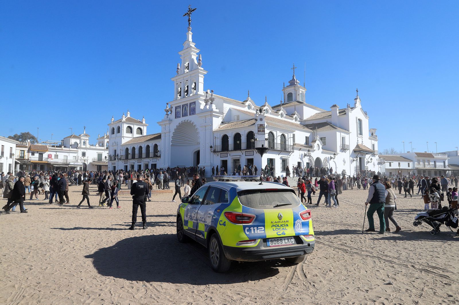 Imágenes de la celebración de la Candelaria en El Rocío