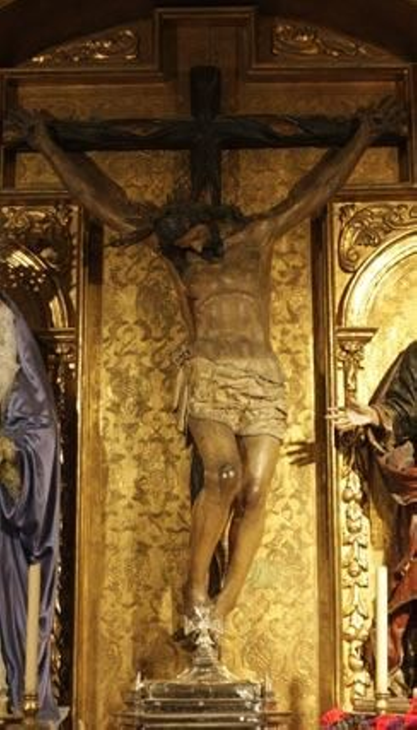 Crucificado del Mandato, de la antigua Hermandad del Lavatorio.

Foto: José Ángel García