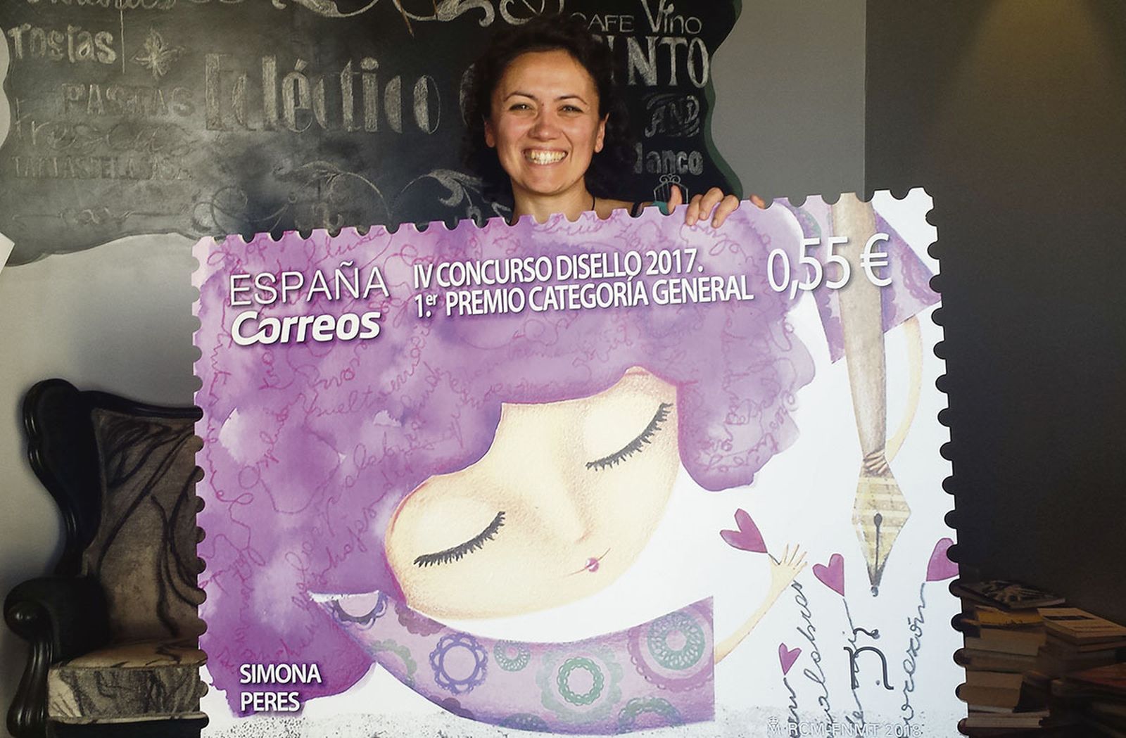 Simona Peres, ganadora de la edición 2017.