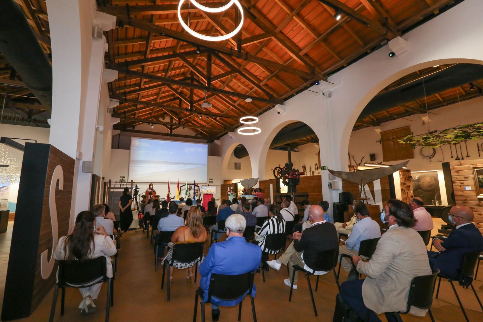 Interior de las dependencias del Centro del Vino, en una imagen de archivo.