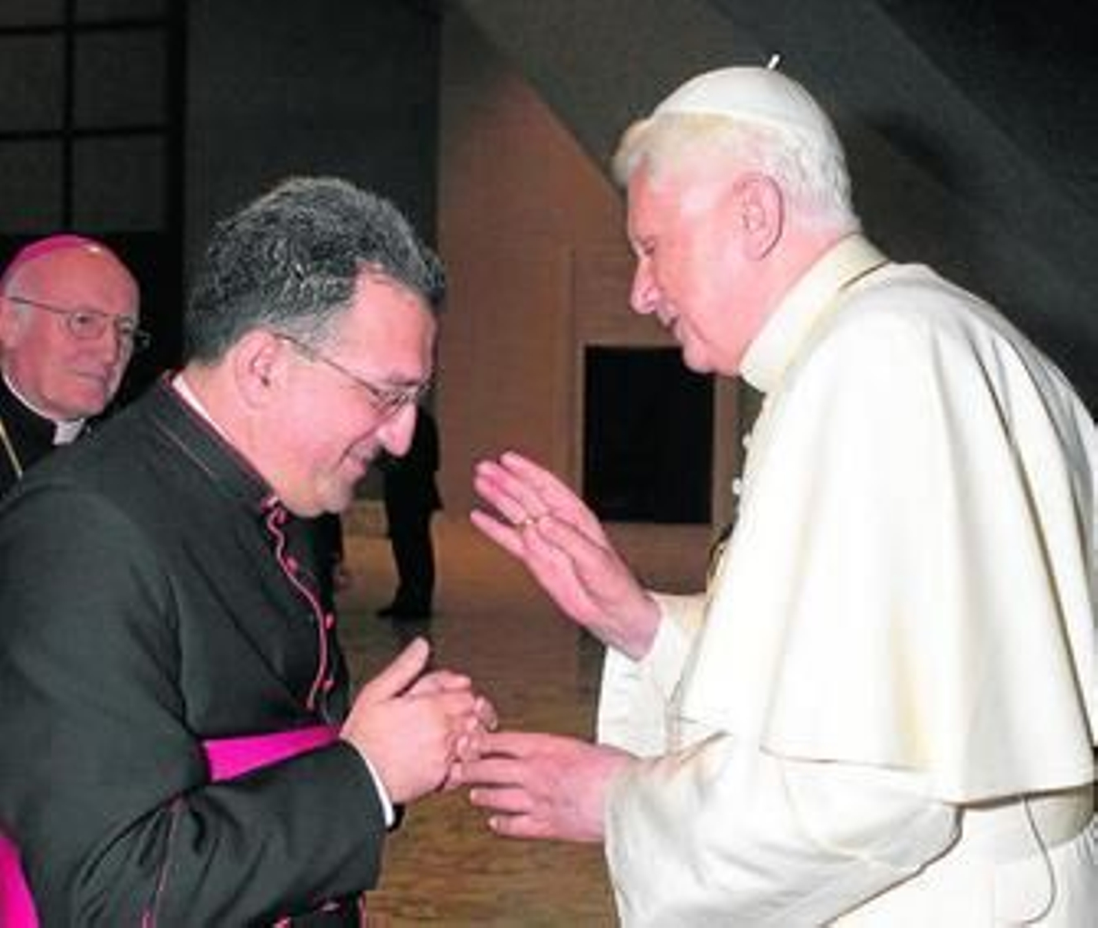 Ginés García Beltrán acudió a Roma para agradecer al Papa su nombramiento como obispo de Guadix.