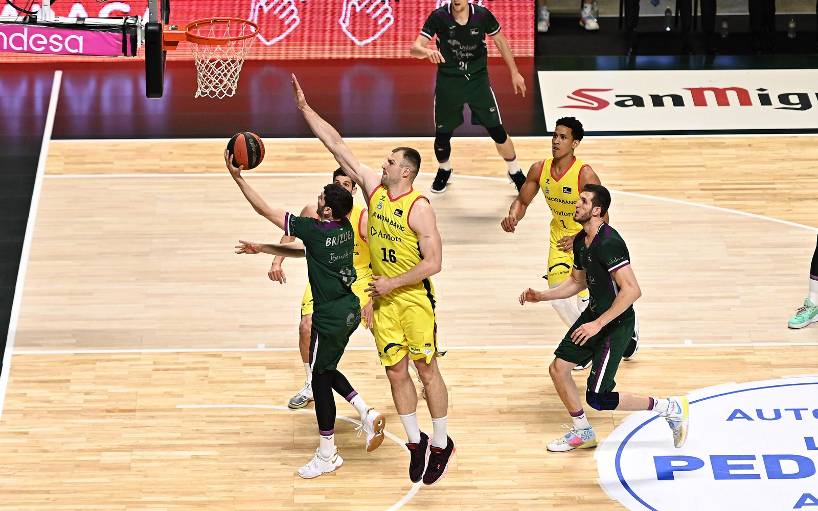 El Unicaja-Morabanc Andorra, en fotos