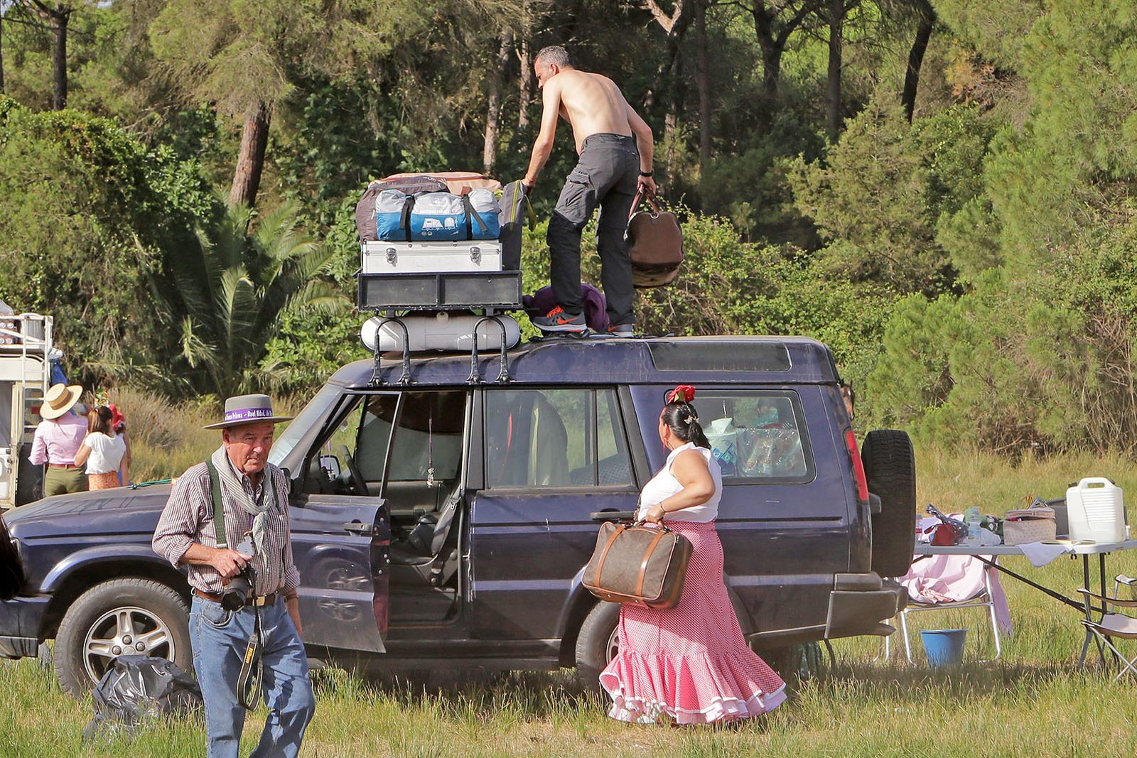 Las imágenes de la segunda jornada de camino de la Hermandad de Jerez