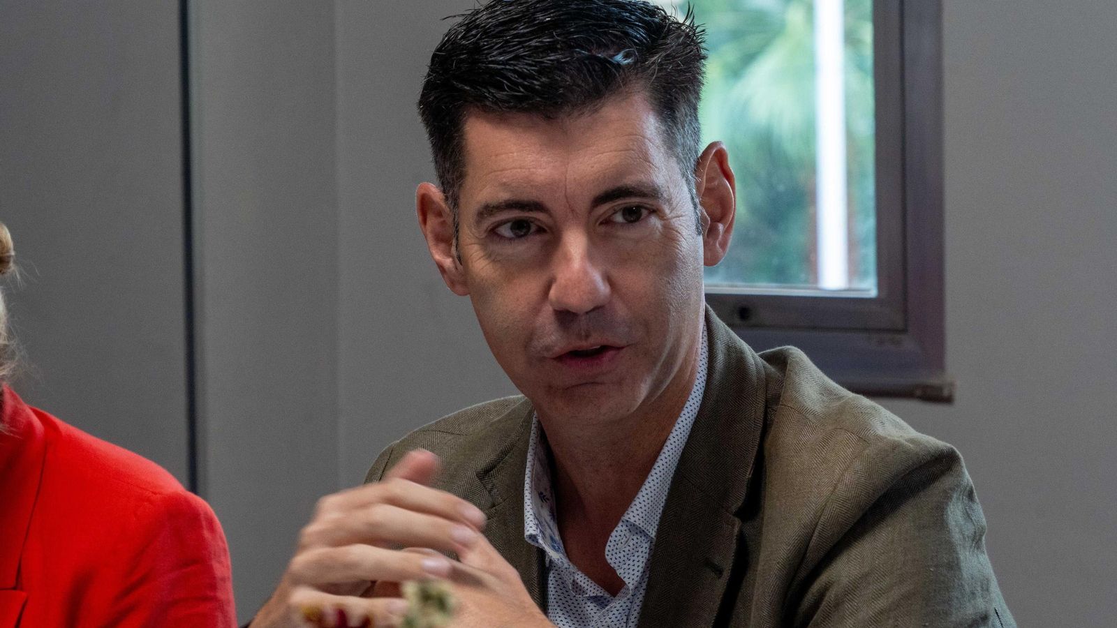 El vicepresidente de Infraestructuras, Carreteras y Arquitectura de la Diputación, Manuel Cayuela.