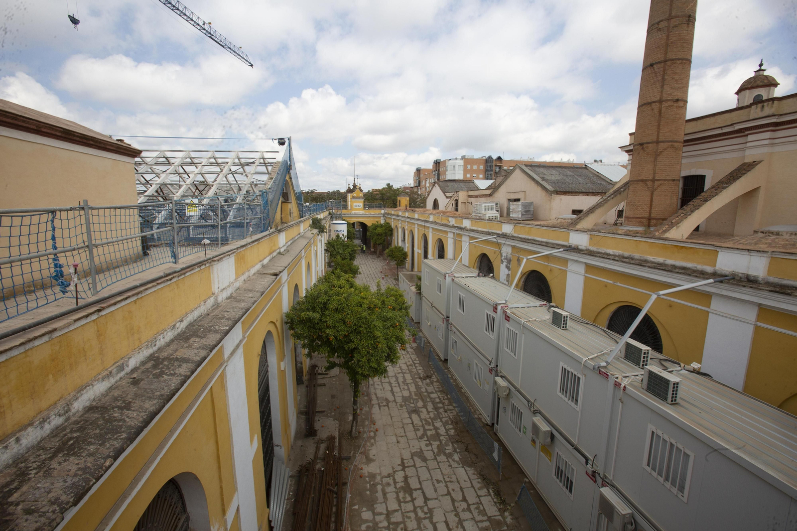 La calle central de la fábrica de Artillería será transitable para unir el barrio de San Bernardo con Eduardo Dato.