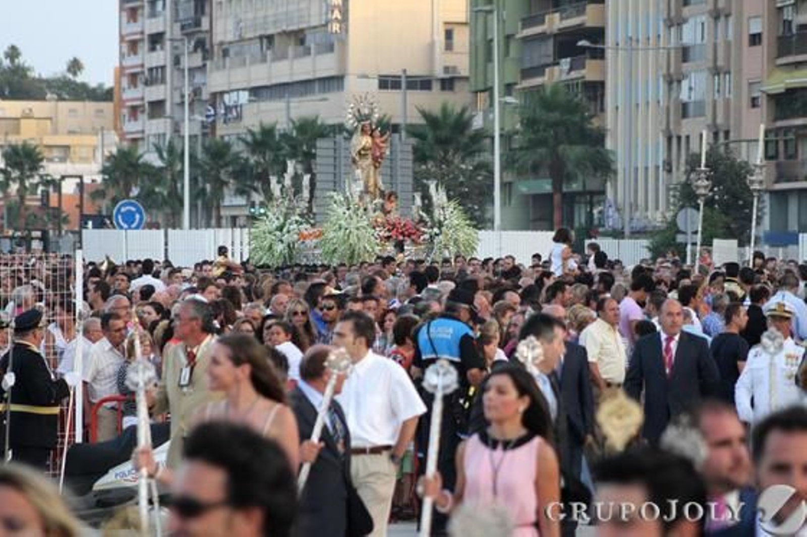 Patrona de los marineros, de Algeciras.

Foto: Fran Montes.
