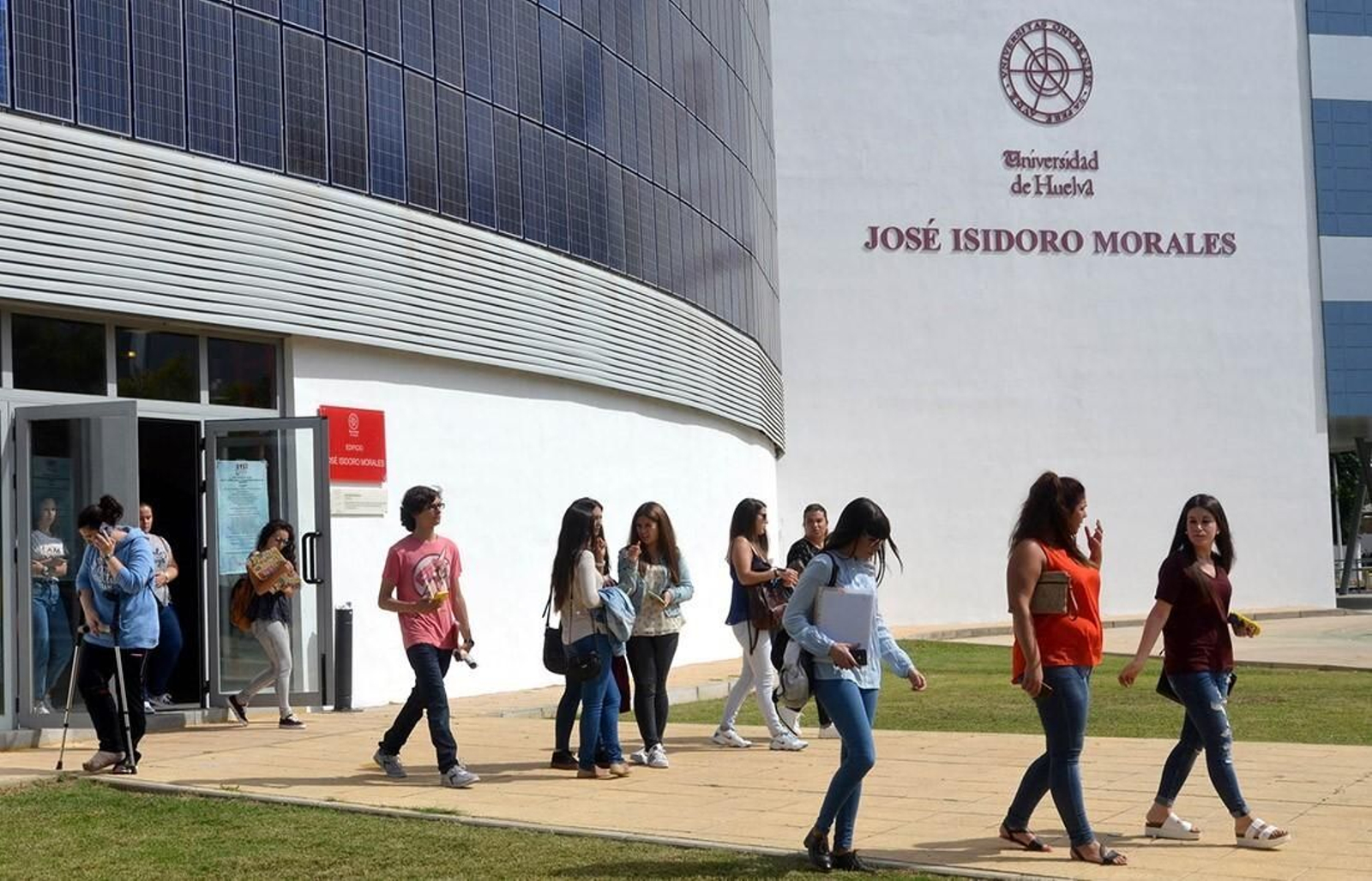 Alumnos de la Universidad de Huelva. Alumnos de la Universidad de Huelva.