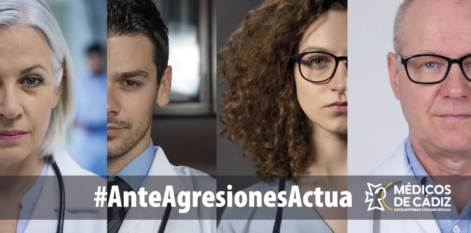 Cartel de la campaña ´AnteAgresionesActua´.