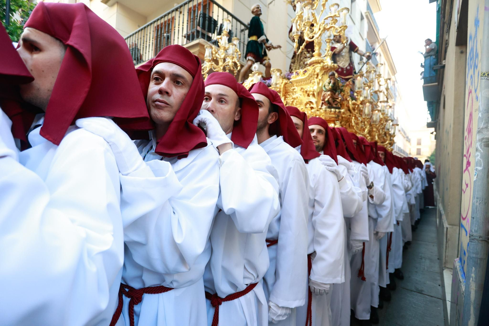 Las fotos de La Paloma en el Miércoles Santo de Málaga