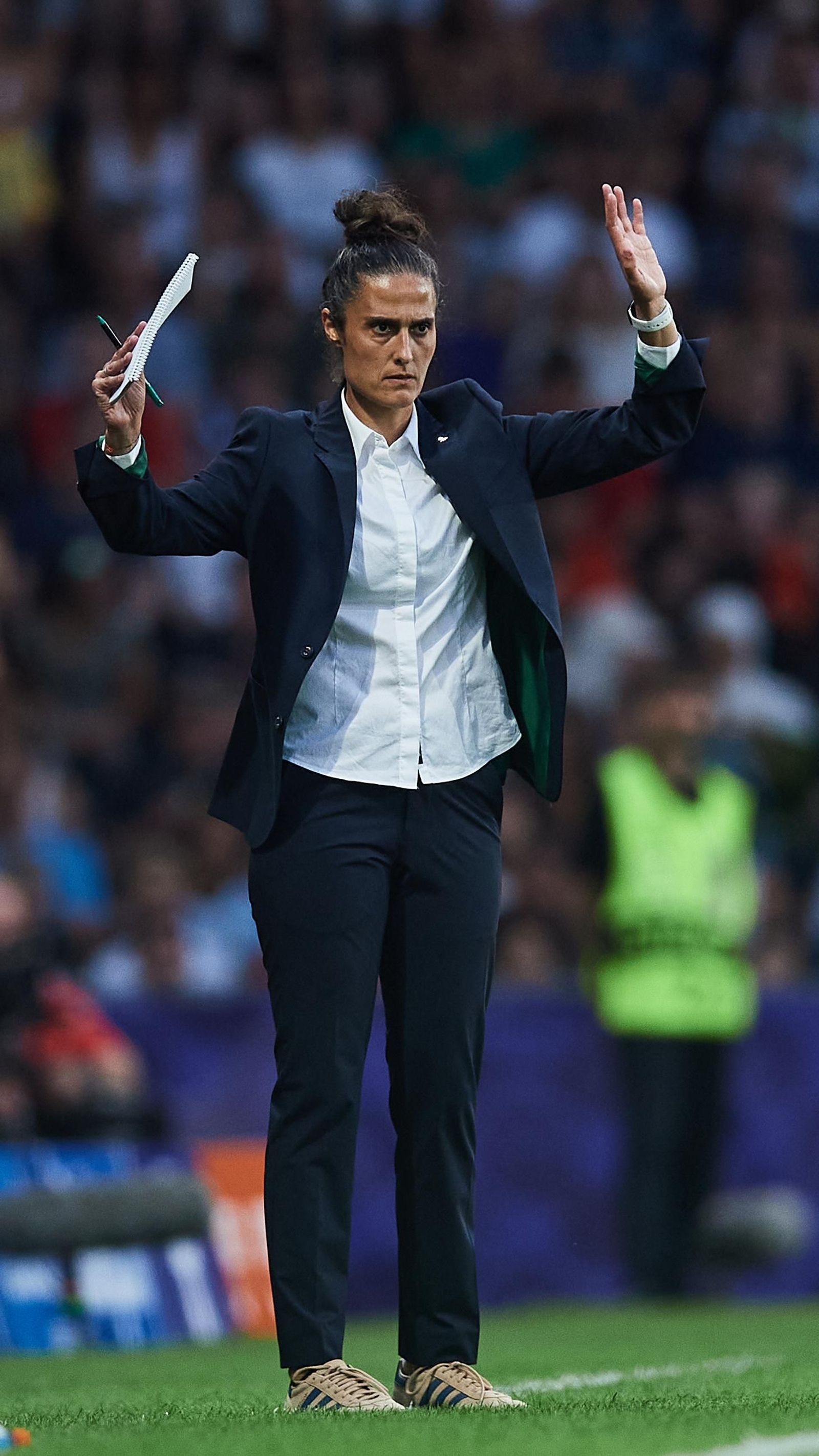Las fotos del España - Portugal en la Eurocopa femenina