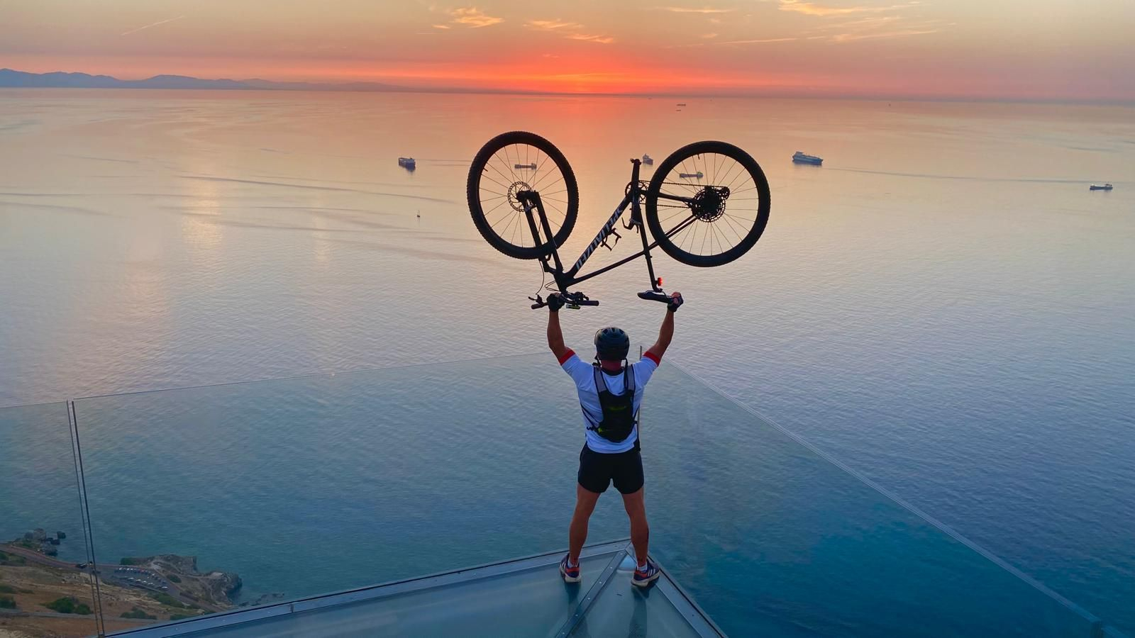 Hawk Hayes desde la pasarela Skywalk.