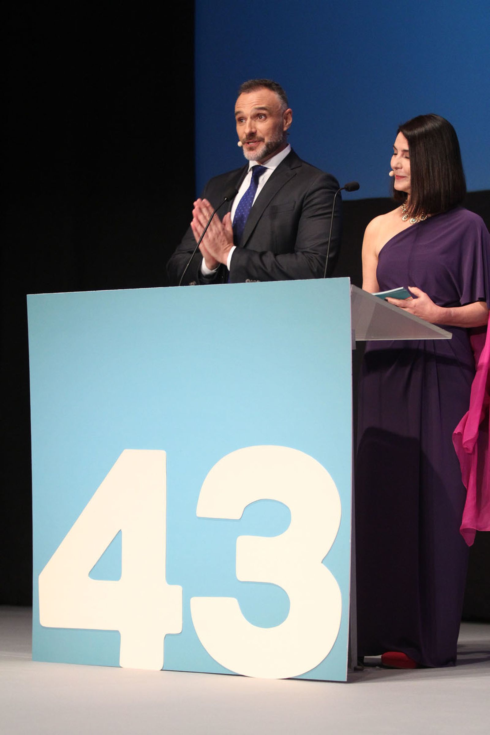 Gala inaugural de la 43 edición del Festival de cine Iberoamericano de Huelva.