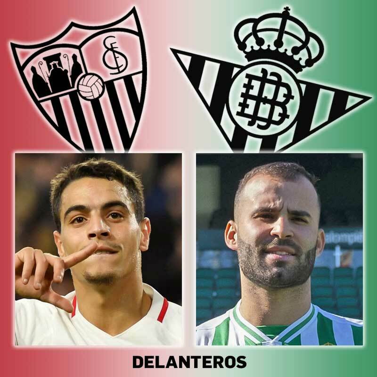 Wissam Ben Yedder y Jesé Rodríguez.