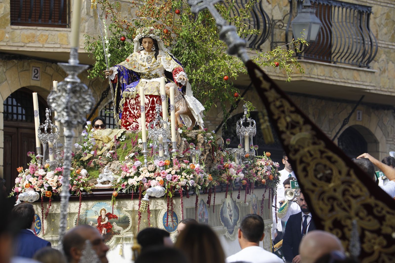 La procesión de la Divina Pastora de las Almas de Córdoba, en imágenes