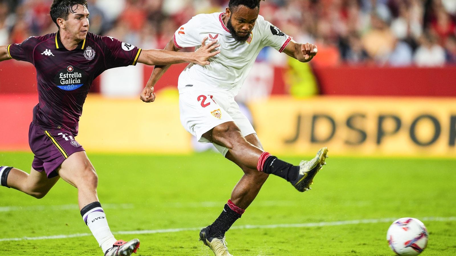 Las imágenes del Sevilla-Valladolid