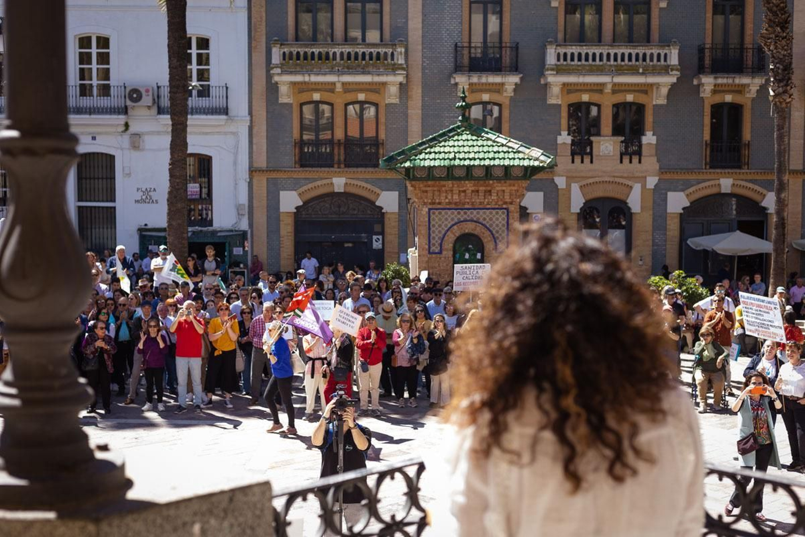 Imágenes de la manifestación por la sanidad pública en Huelva