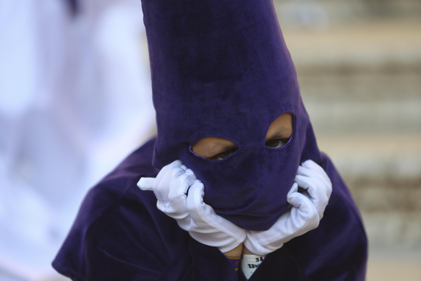 El Rico, en su procesión del Miércoles Santo en Málaga El Rico, en su procesión del Miércoles Santo en Málaga