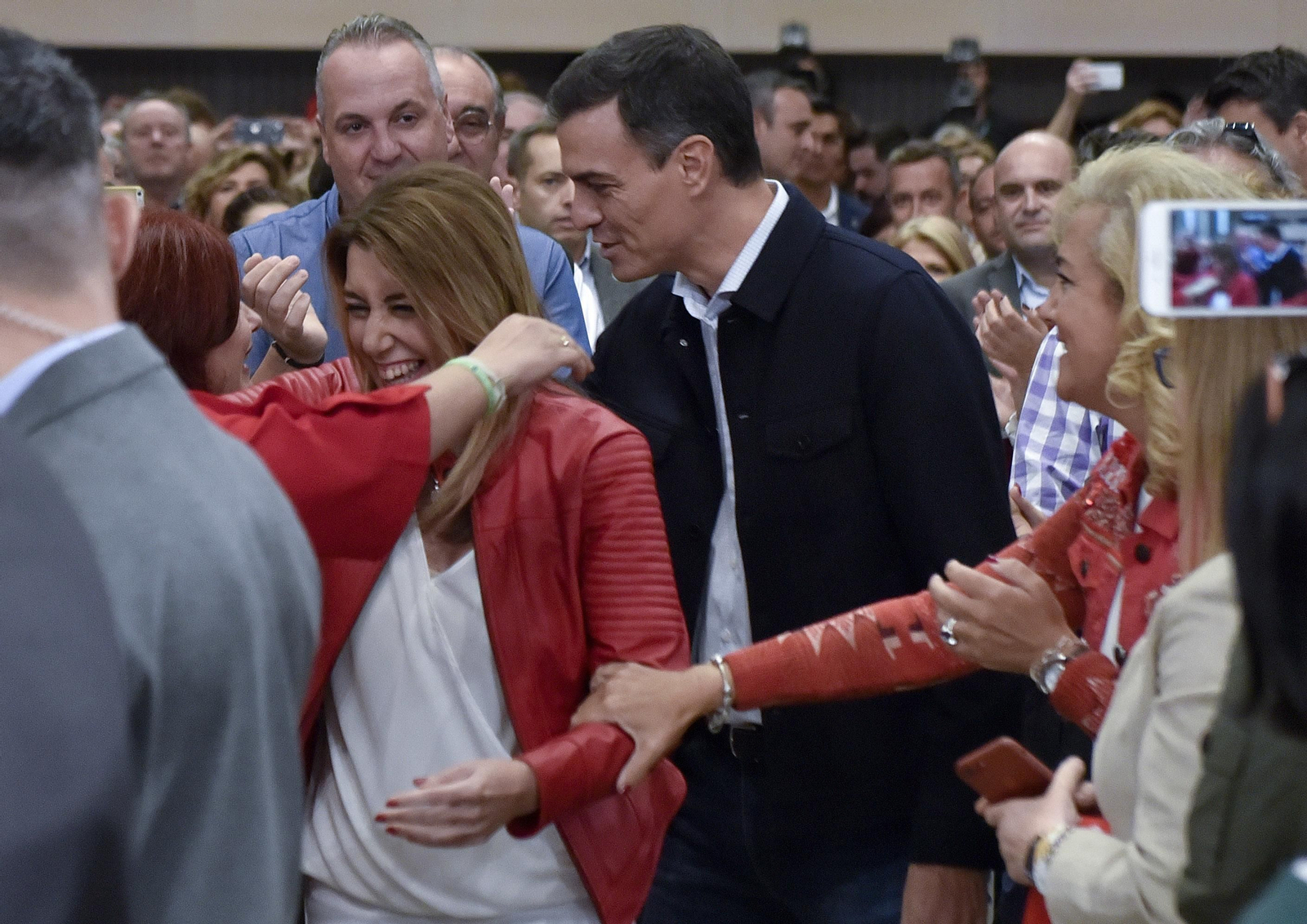 Las imágenes de la proclamación de Susana Díaz como candidata