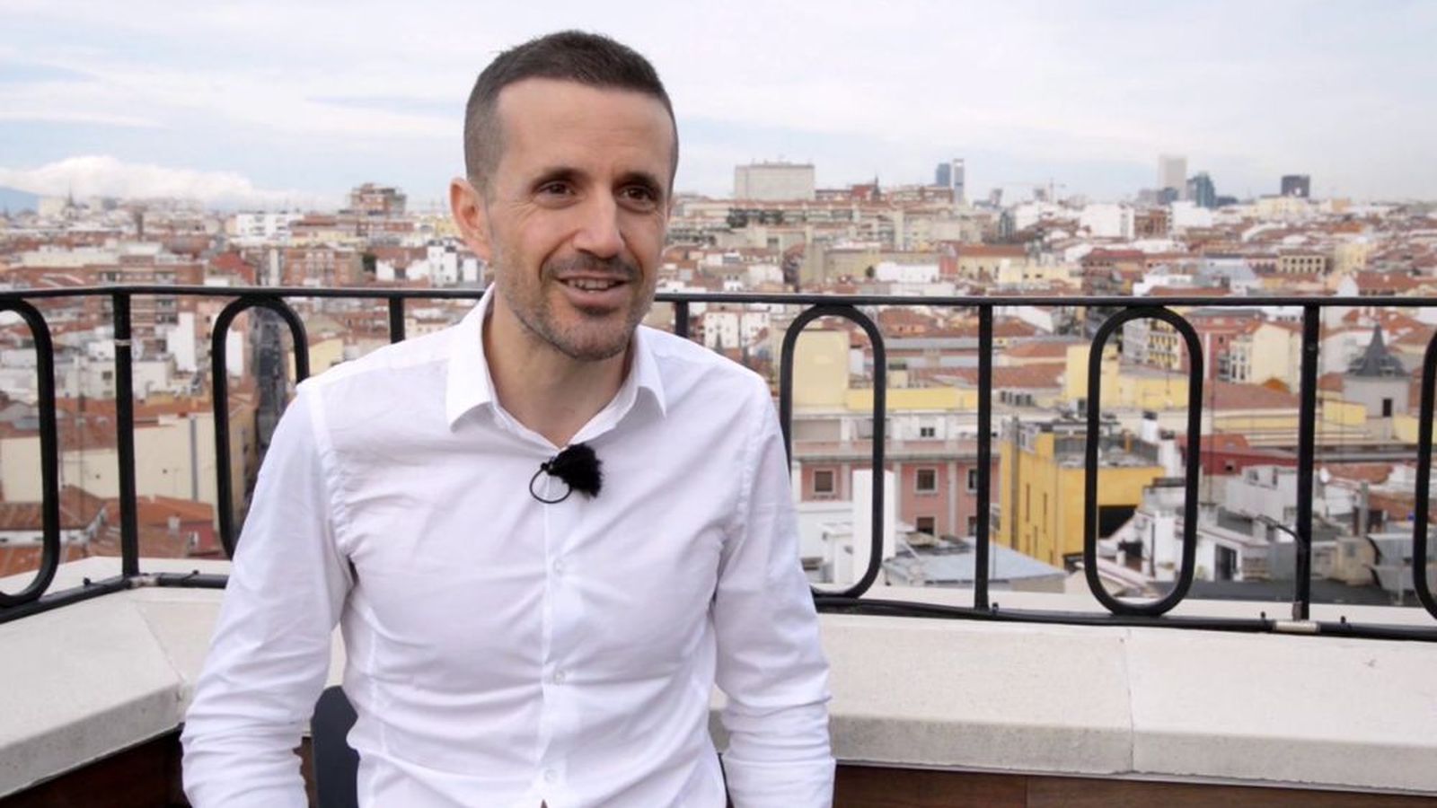 Curro Cañete en una presentación en Madrid