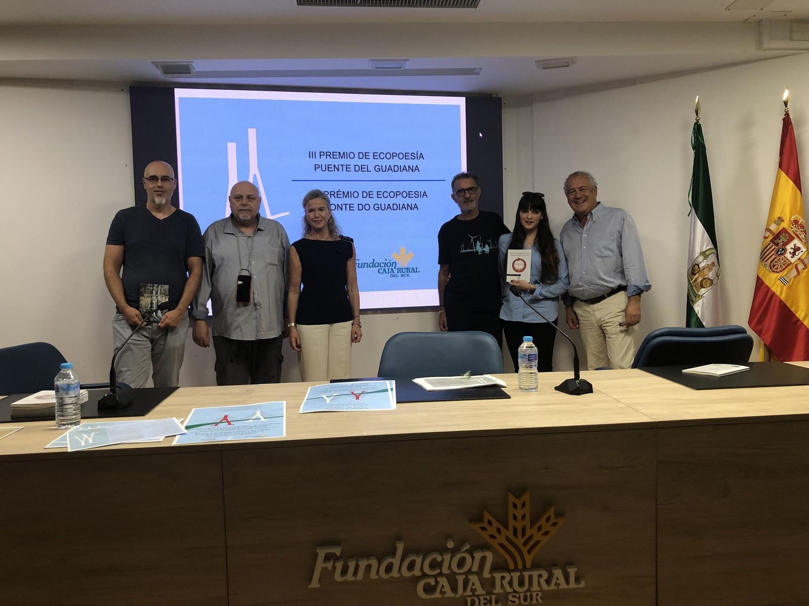 Acto de presentación de los libros.