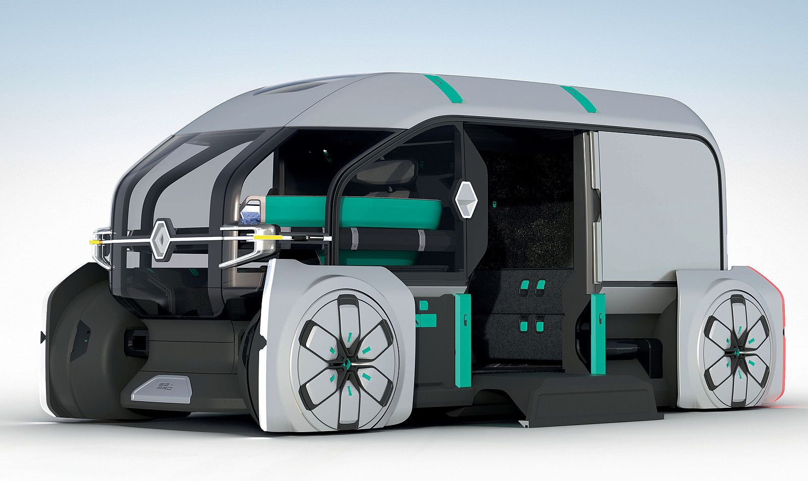 Autónomas y eléctricas: así serán las furgonetas del futuro