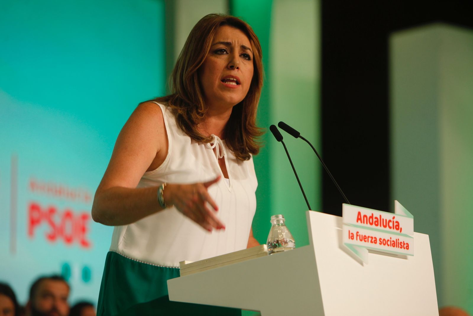 La clausura del Congreso del PSOE-A