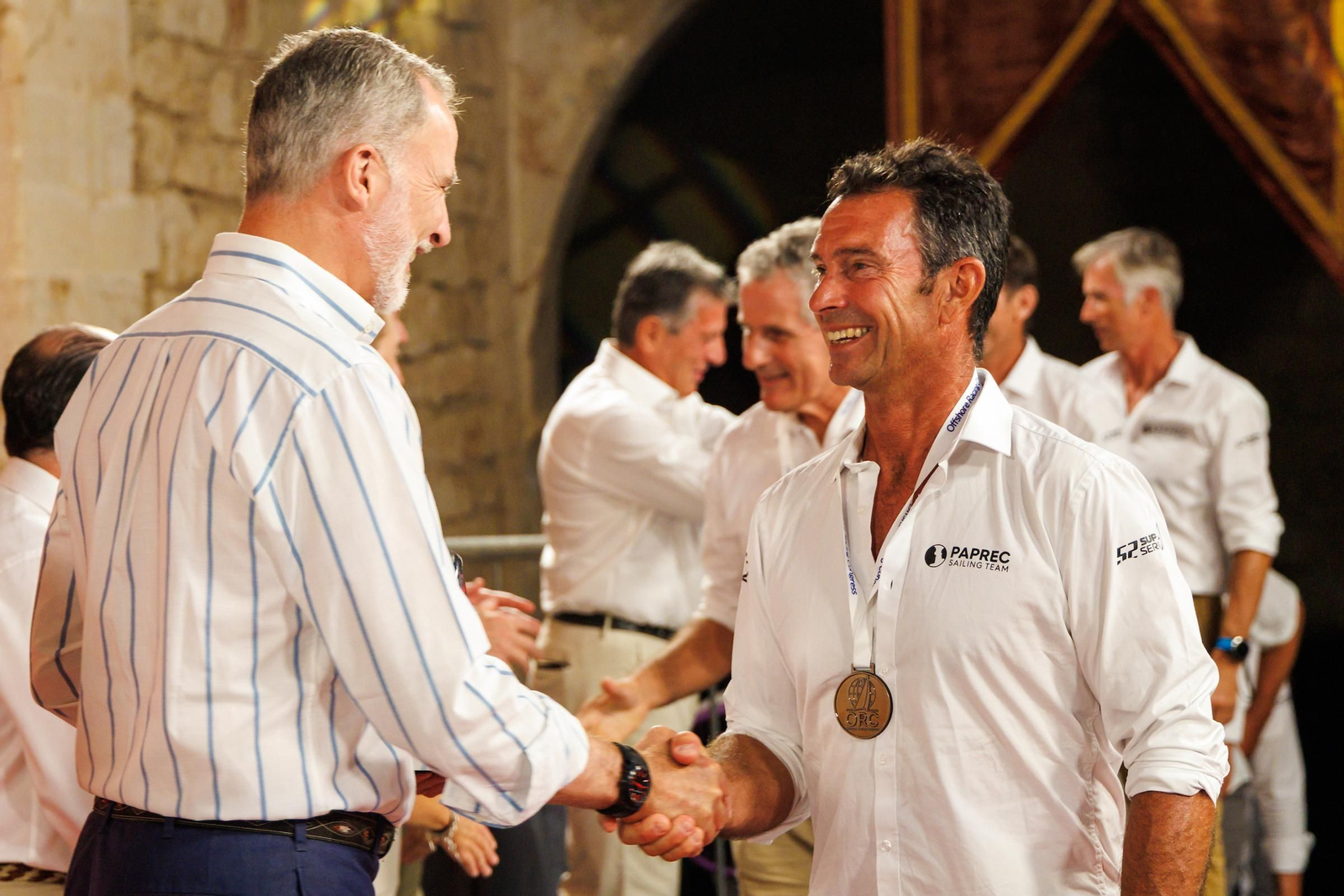 Las fotos de la entrega de premios de la Copa del Rey Mapfre de vela