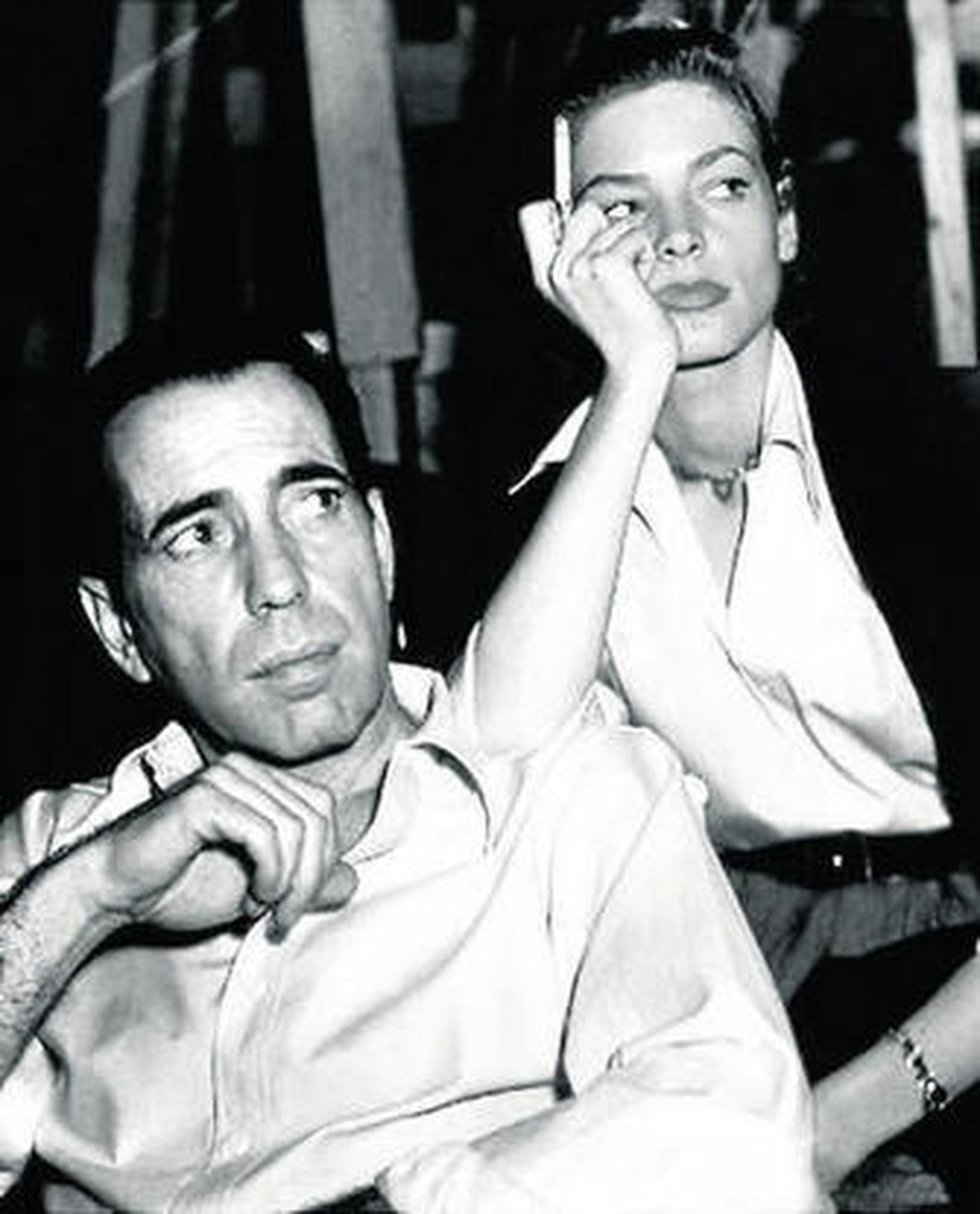 Lauren Bacall, en un homenaje al cine negro que presentó en la entrega de los Oscar de 2006. La Academia le concedió el premio honorífico en 2009.