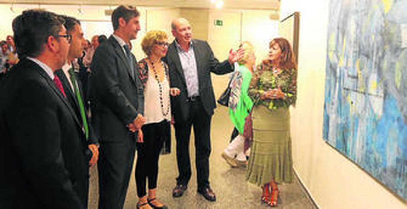 El acto inaugural en la sala Cajasur-Gran Capitán.