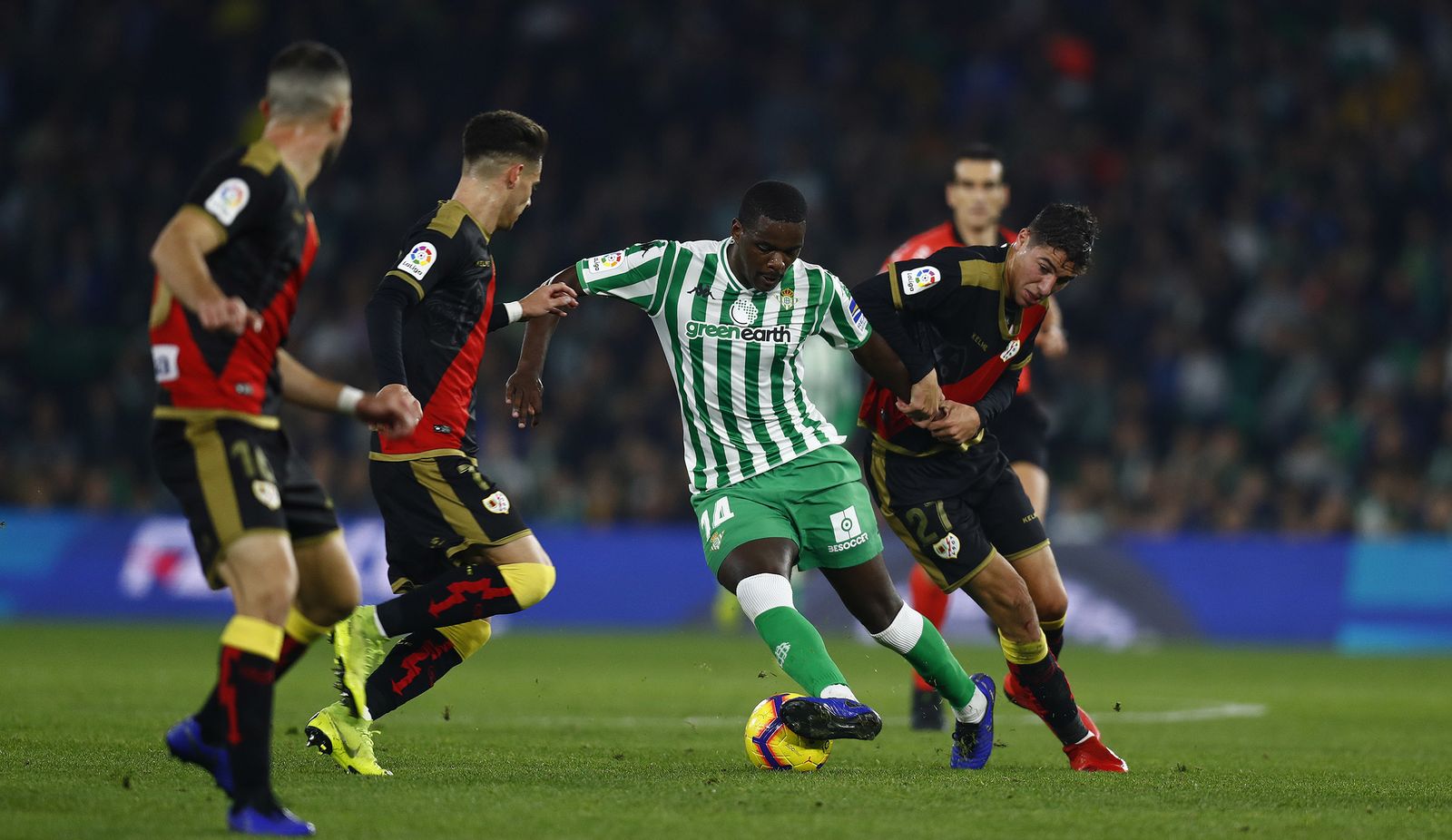 Las imágenes del Betis-Rayo