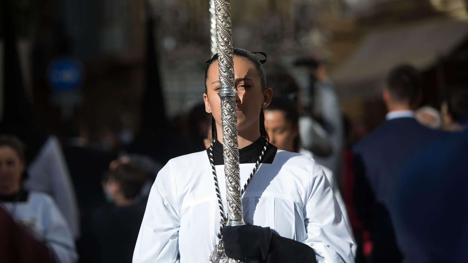 Las imágenes de la cofradía del Caido en la Semana Santa de Cádiz 2022
