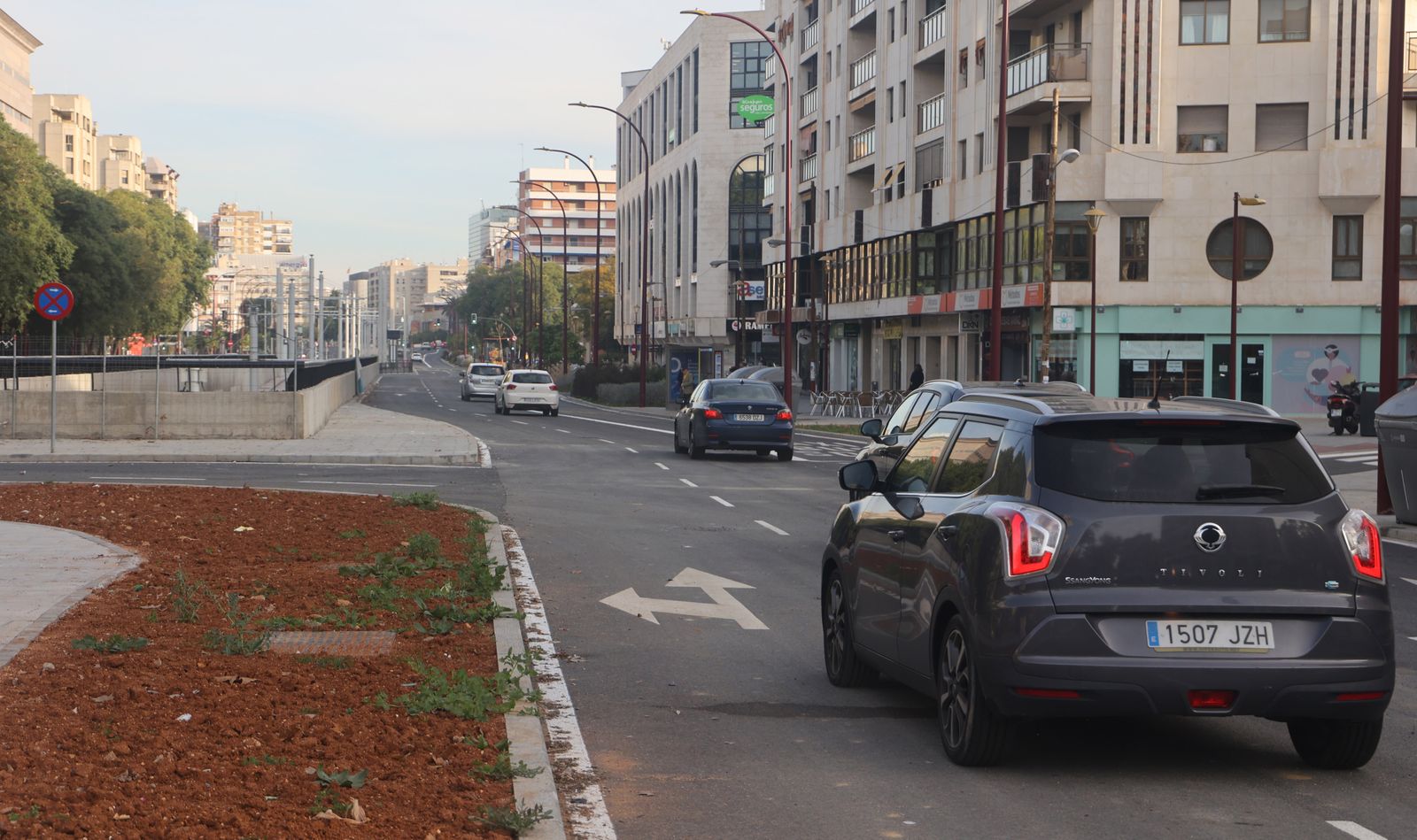 Apertura al tráfico de la Avda San Francisco Javier