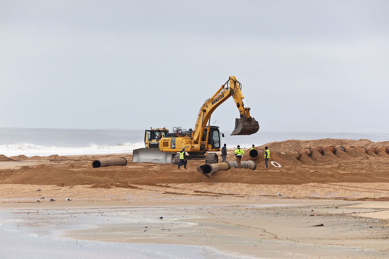 Las fotografías de los daños en Matalascañas