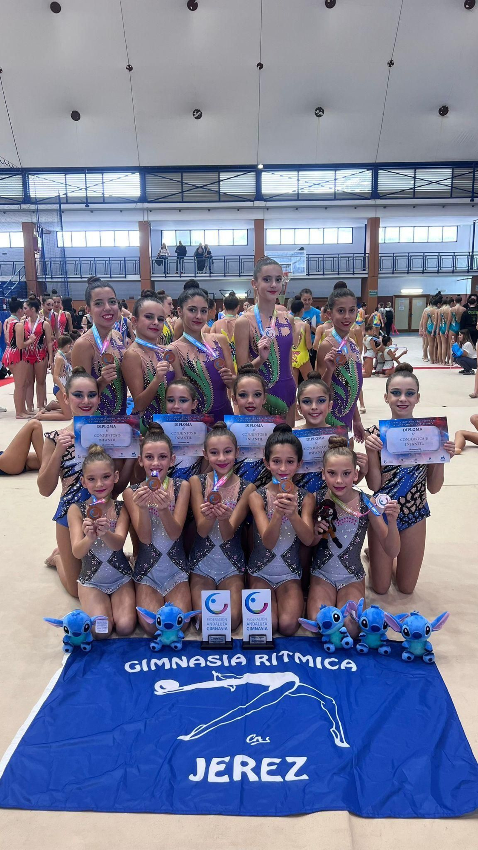 Cadetes, infantiles y alevines promesas del del CGR Jerez.