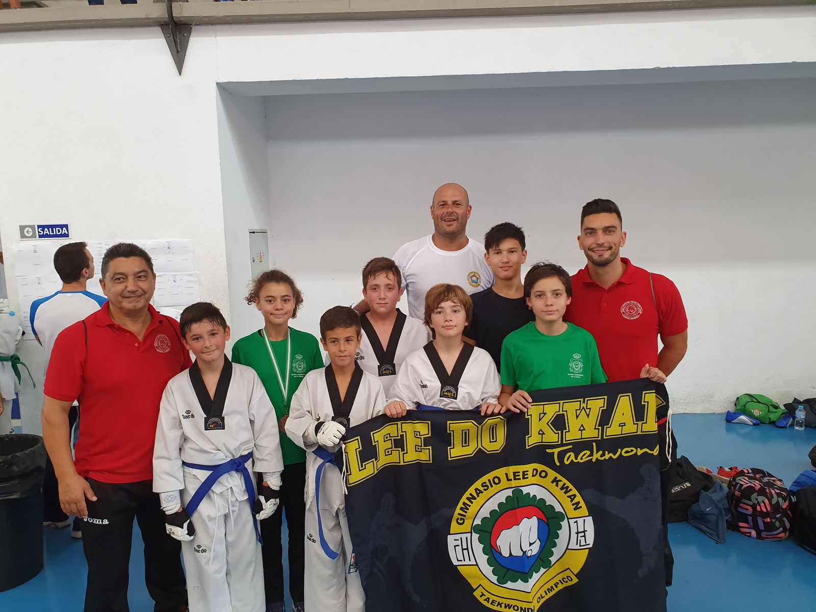 Integrantes del Club Lee Do Kwan en la Copa Federación